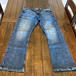 Wrangler Retro Men's Jeans in Slim Boot 33x34